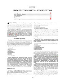 Unknown — S1 HVAC System Analysis and Selection