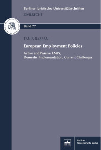 Tania Bazzani — European Employment Policies