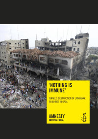 Amnesty Int. — Nothing Is Immune; Israel's Destruction of Landmark Buildings in Gaza (2014)