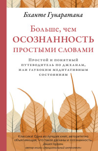 Бханте Хенепола Гунаратана — Больше, чем осознанность простыми словами. Простой и понятный путеводитель по джханам, или глубоким медитативным состояниям