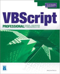 Ford, Jr., Jerry Lee — Microsoft VBScript Professional Projects