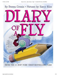 Doreen Cronin — Diary of a Fly