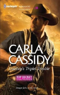 Carla Cassidy — Cowboy's Triplet Trouble