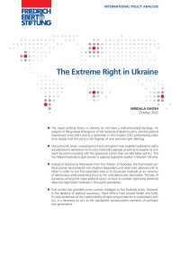 Mridula Ghosh — The extreme right in Ukraine