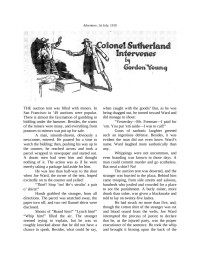 Gordon Young — Colonel Sutherland Intervenes (Adventure, 1st July, 1919)