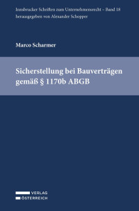 Marco Scharmer; — Scharmer, Sicherstellung, ISUR 18 -- Id 2021.indd