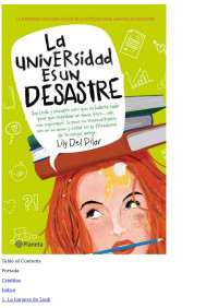 Lily Del Pilar — La universidad es un desastre