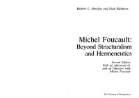 Hubert L. Dreyfus, Paul Rainbow — Michel Foucault: Beyond Structuralism and Hermeneutics