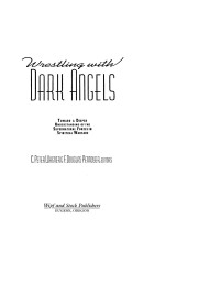 C. Peter Wagner;F. Douglas Pennoyer; — Wrestling with Dark Angels