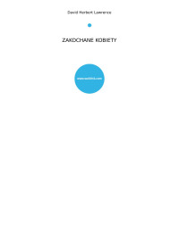 Lawrence, David Herbert — ZAKOCHANE KOBIETY