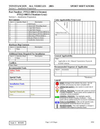 nolank — Microsoft Word - TOYOTA-SCION SHIFT KNOB I-SHEET_PPO_3-31-03.doc