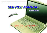 Hewlett Packard — Notebook Computer M520N/M521N Service Manual