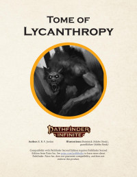 E. R. F. Jordan — Tome of Lycanthropy