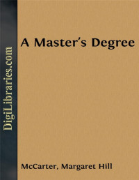 Margaret Hill McCarter — A Master's Degree