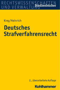 Manfred Heinrich — Deutsches Strafverfahrensrecht