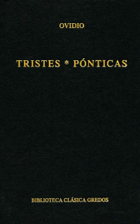 Ovidio; — Tristes. Pnticas.