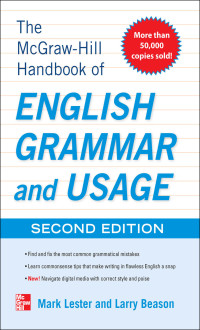 Mark Lester — McGraw-Hill Handbook of English Grammar and Usage