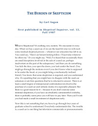 Thor — Microsoft Word - Carl-Sagan_The_Burden_of_Skepticism.doc