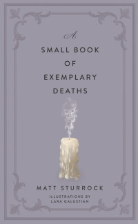 Matt Sturrock — A Small Book of Exemplary Deaths