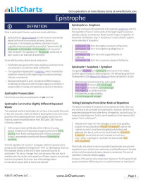 LitCharts — Epistrophe - Literary Terms Guide (LitCharts)