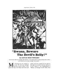 Monte Herridge — “Bwana, Beware The Devil’s Belly