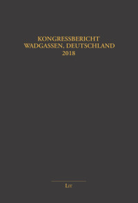 Damien Sagrillo; — Kongressbericht Wadgassen, Deutschland 2018