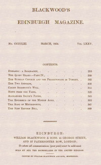 Various — Blackwood's Edinburgh Magazine, Vol. 75, No. 461, March, 1854 by Various