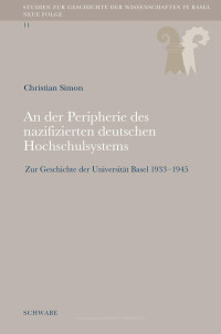 Christian Simon — An der Peripherie des nazifizierten deutschen Hochschulsystems