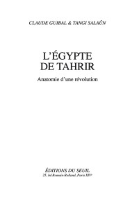 Claude Guibal, Tangi Salaün & Guibal Claude & Salaün Tangi — L'Egypte de Tahrir