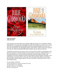 Julie Garwood — Come the Spring