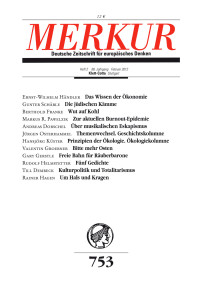 Christian Demand; — MERKUR Deutsche Zeitschrift für europisches Denken