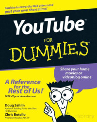 You Tube for Dummies — You Tube for Dummies