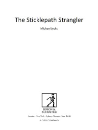 Jecks, Michael — Sticklepath Strangler