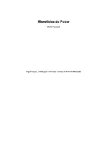 FOUCAULT, Michel — Microfísica do Poder