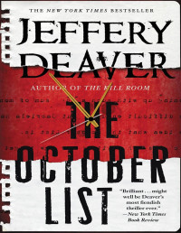 Jeffery Deaver — The October List