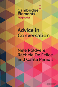 Nele PŁldvere, Rachele De Felice & Carita Paradis — Advice in Conversation