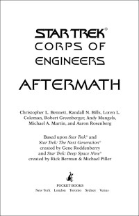 Christopher L. Bennett; & Randall N . Bills & Loren L . Coleman & Robert Greenberger & Andy Mangels & Michael A. Martin & Aaron Rosenberg — Star Trek: Corps of Engineers: Aftermath