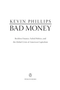 Kevin Phillips — Bad Money
