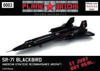 Plane Bricks — SR-71 Blackbird Instructions LEGO