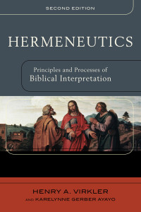 Virkler, Henry A.;Ayayo, Karelynne; — Hermeneutics