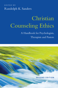 Sanders, Randolph K. — Christian Counseling Ethics