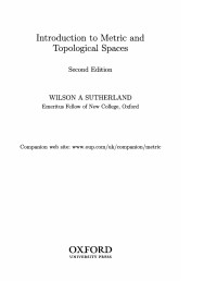 rejali — (2009)Wilson A Sutherland-Introduction to Metric and Topological Spaces-Oxford University Press (2009)