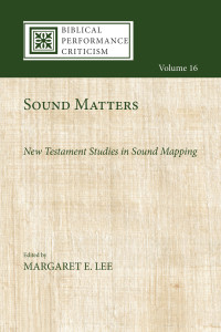 Margaret E. Lee; — Sound Matters