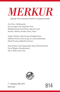 Christian Demand; — MERKUR Deutsche Zeitschrift für europäisches Denken - 2017-03