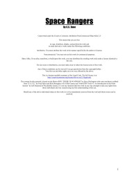 C. S. Bone — Space Rangers