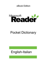 Microsoft [Microsoft] — English-Italian Pocket Dictionary