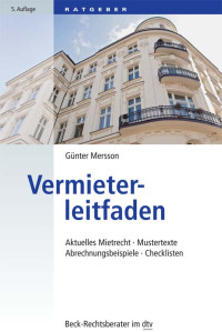 Mersson, Günter. — Vermieterleitfaden