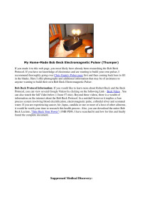 abaddon999 — My Home-Made Bob Beck Electromagnetic Pulser