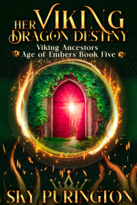 Sky Purington — Her Viking Dragon Destiny (Viking Ancestors: Age of Embers Book 5)