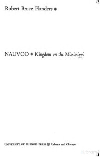 unknown — Nauvoo Kingdom on the Mississippi